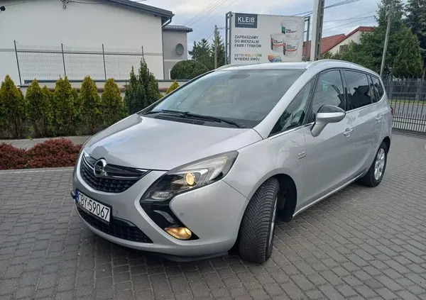 kujawsko-pomorskie Opel Zafira cena 27900 przebieg: 252000, rok produkcji 2014 z Milanówek